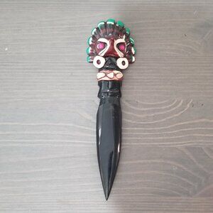 Mayan Ceremonial Sacrificial Dagger Replica
